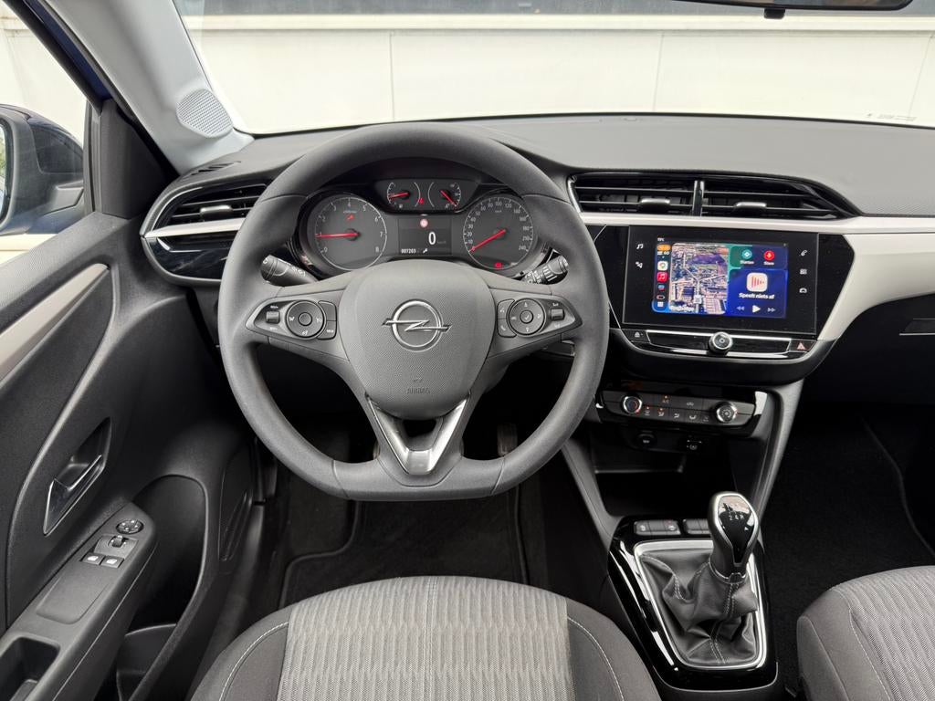 OPEL CORSA 1.2i - CARPLAY - CRUISECONTROL - AIRCO, Voorwielaandrijving, 4 deurs, Stof, 1199 cc