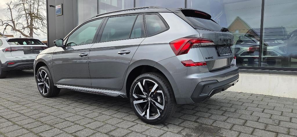 Skoda Kamiq TSI 116 MonteC Panormisch dak Matrix Kam*NIEUW*, Autos, Skoda, Argent ou Gris, Achat, Euro 6, Entreprise