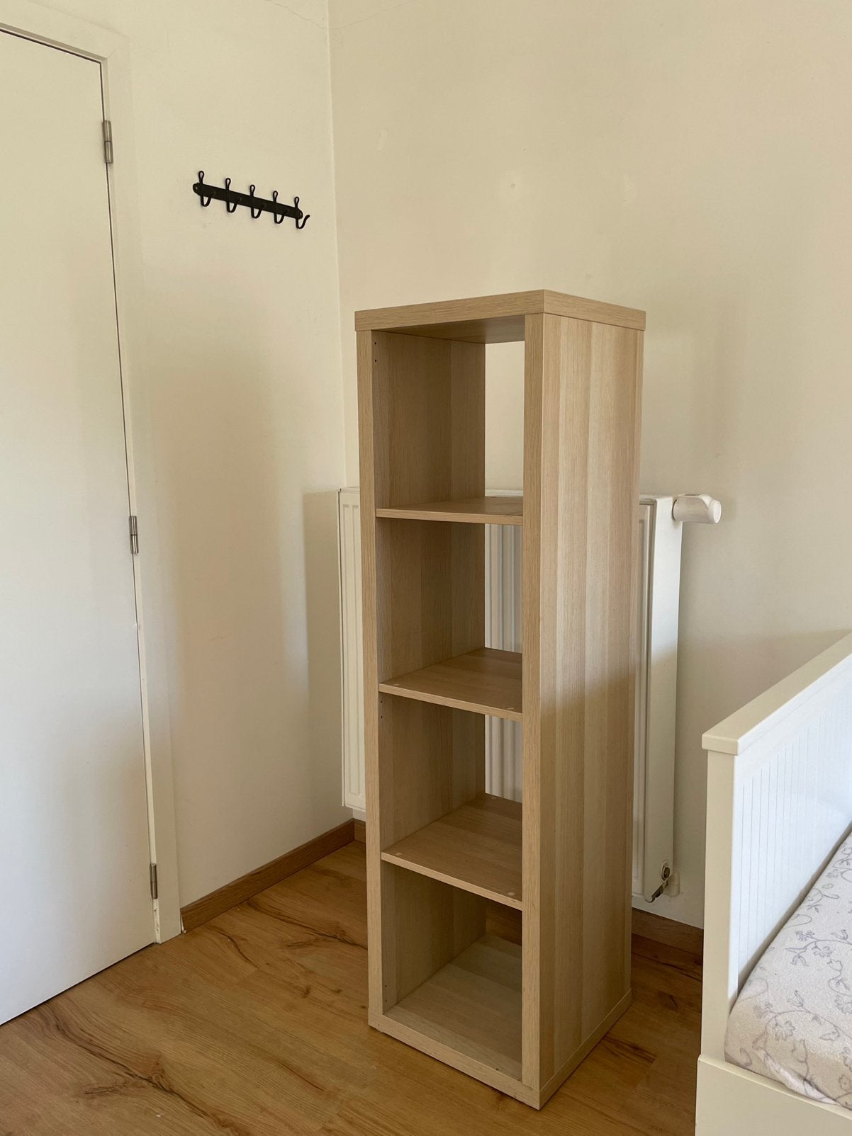 Armoire Kallax ouverte IKEA effet chêne émaillé blanc, Enlèvement, Comme neuf