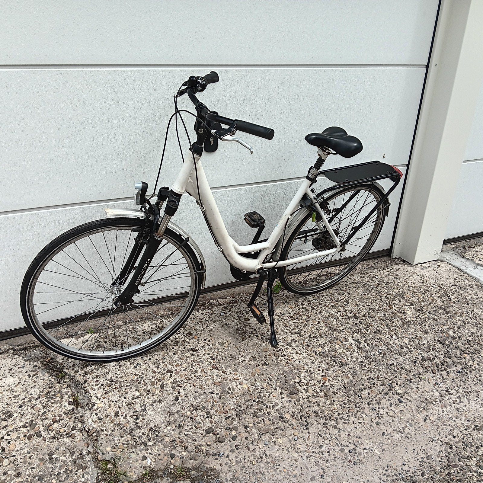 Damesfiets, Enlèvement