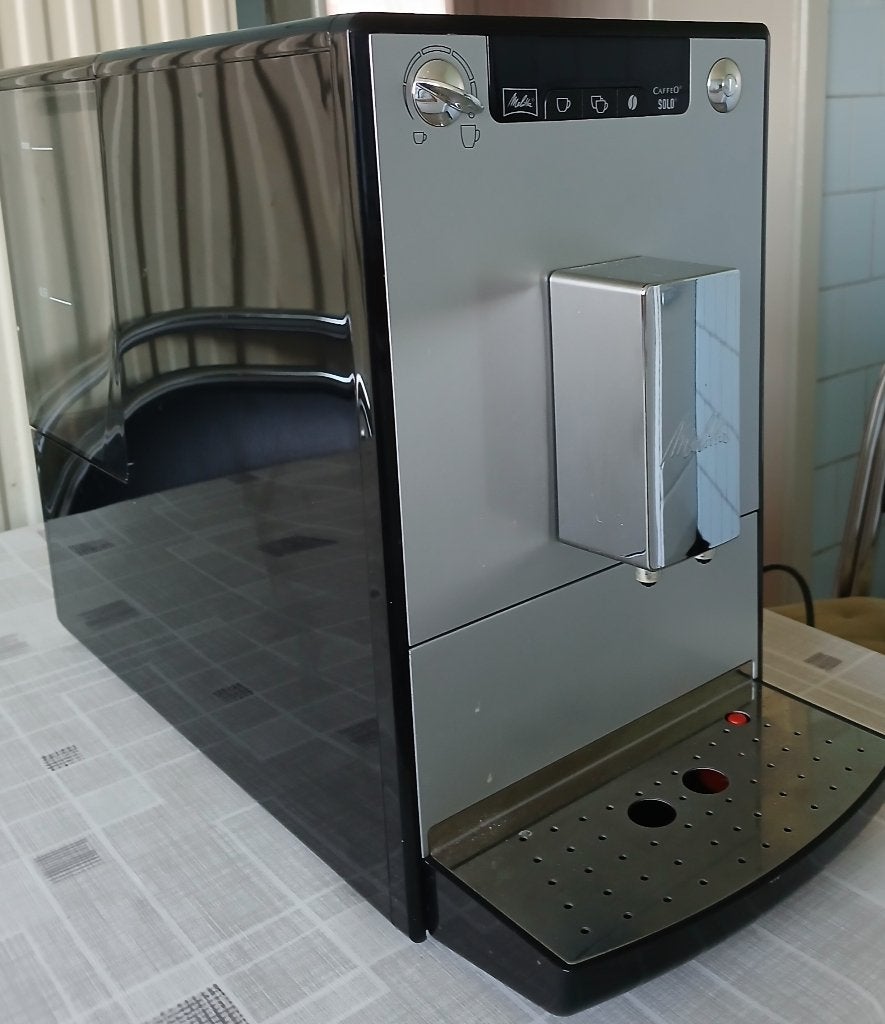 Koffiemachine melitta caffeo solo, Elektronische apparatuur, Ophalen, Afneembaar waterreservoir, Gebruikt, Koffiemachine