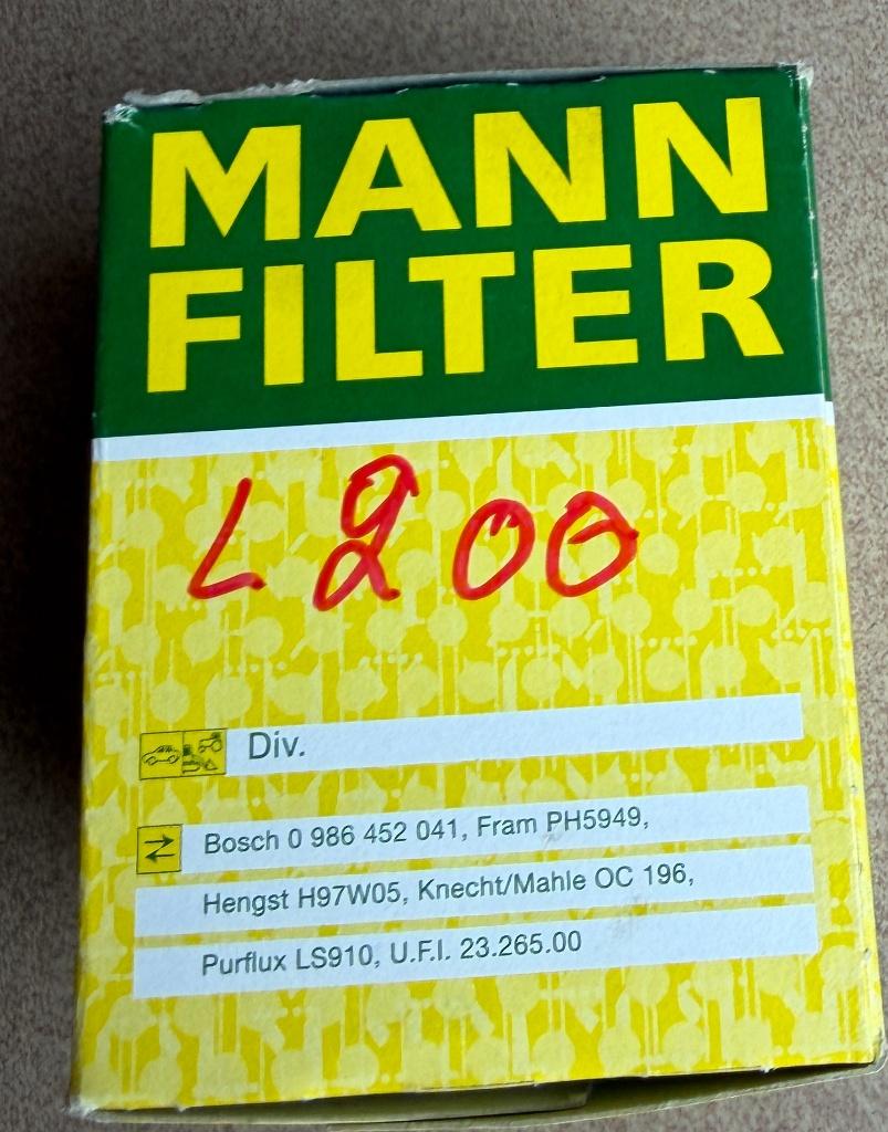MANN-FILTER W 610/3 Oliefilter, Ophalen, Nieuw, Opel