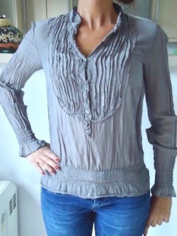 Blouse Hugo Boss, Hugo Boss, Ophalen of Verzenden, Gedragen, Maat 36 (S)