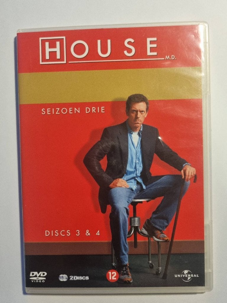 House Md Seizoen 3 Disc 3 En 4, Cd's en Dvd's, Ophalen of Verzenden, Gebruikt