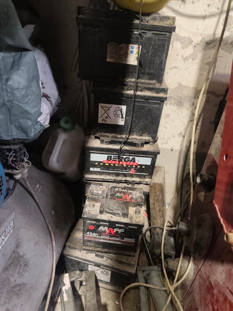 Lot de veille batterie, Enlèvement