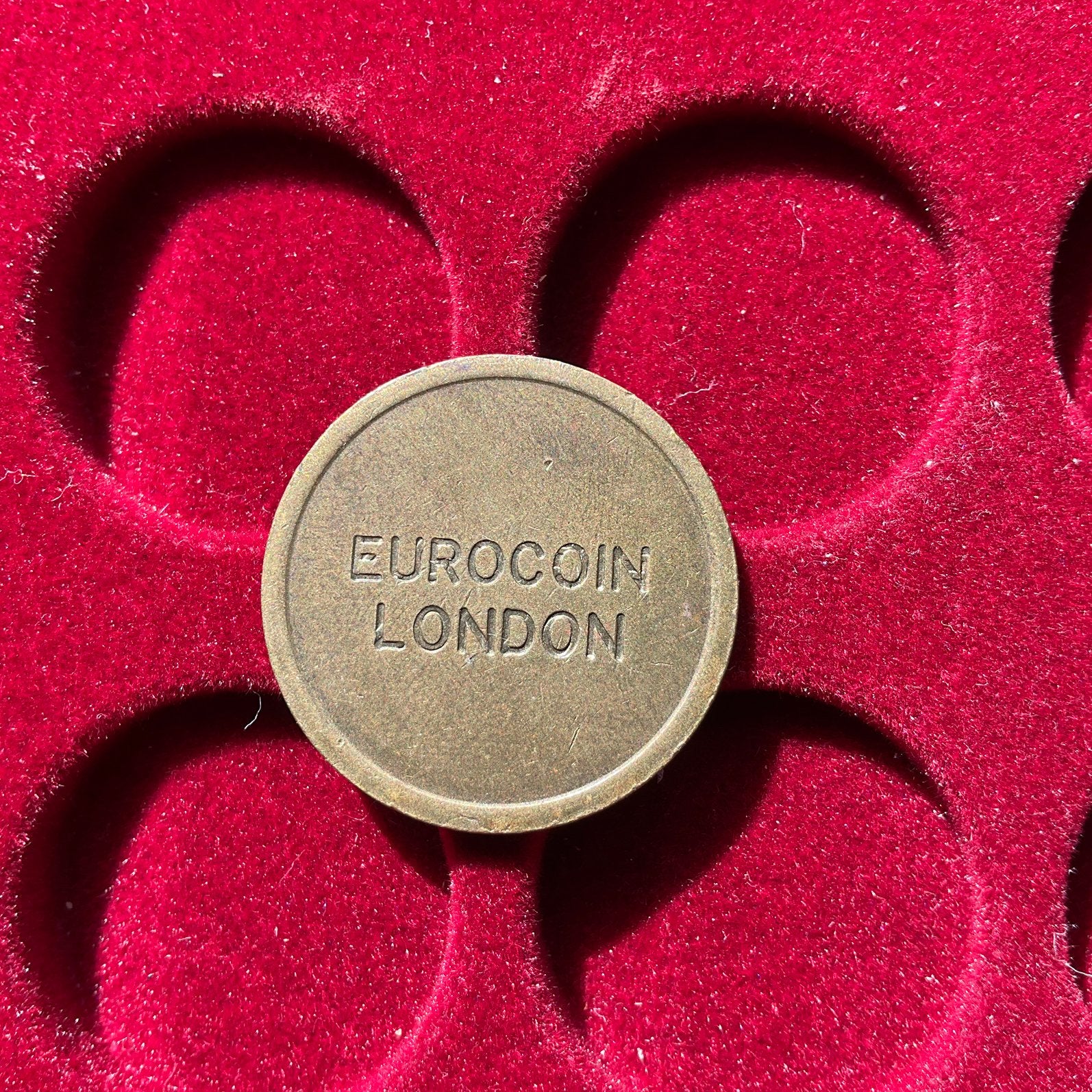 Jeton Eurocoin Londres, Envoi, Autres matériaux