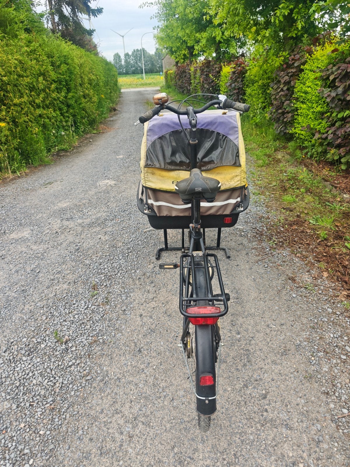 Bakfiets, Ophalen