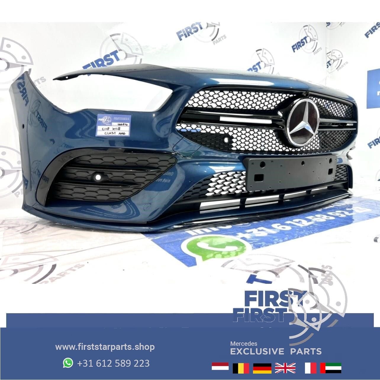 W118 C118 CLA 35 AMG VOORBUMPER COMPLEET Mercedes 2018-2022, Utilisé, -, Avant, -