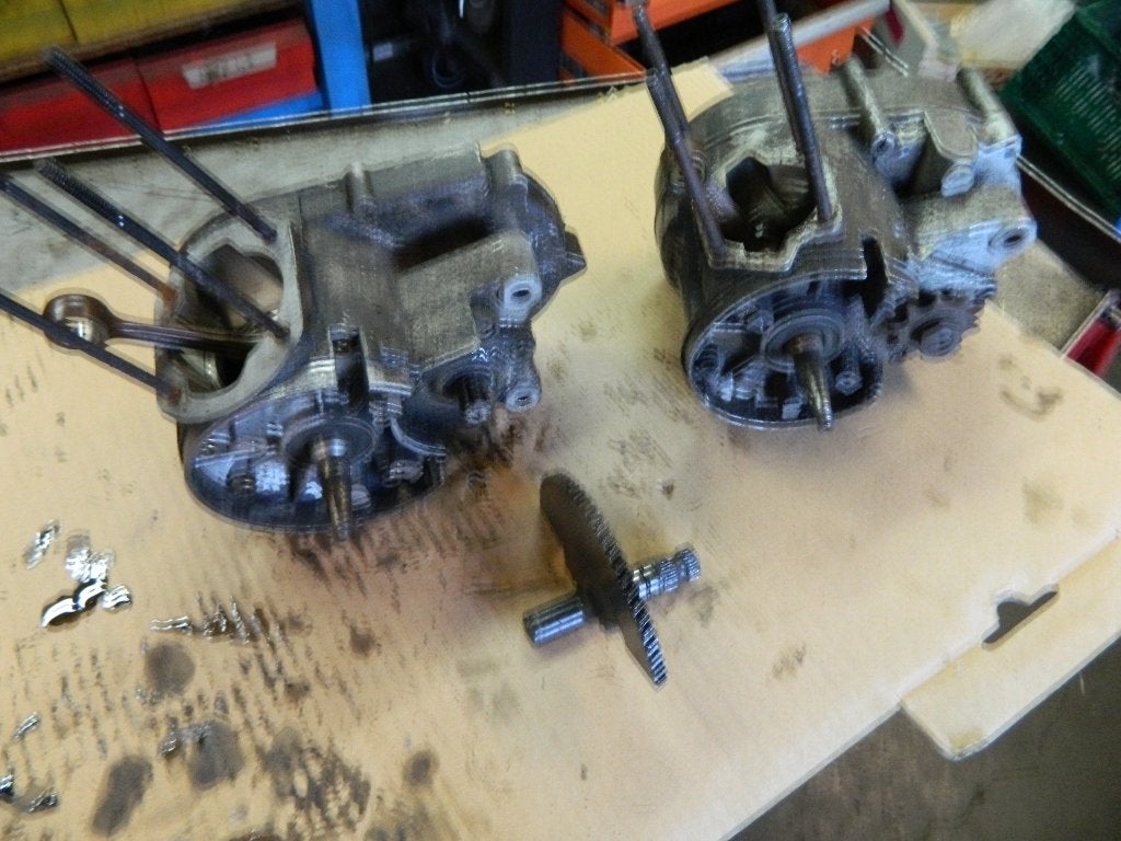lot pièces moteur Morini Franco ou italjet ., Enlèvement, Utilisé, Autres types, Autres marques