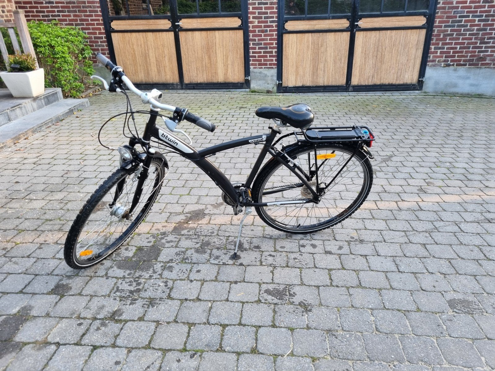 Oude b'twin fiets, Ophalen, Velgrem, B'Twin, Jaren '60 of nieuwer