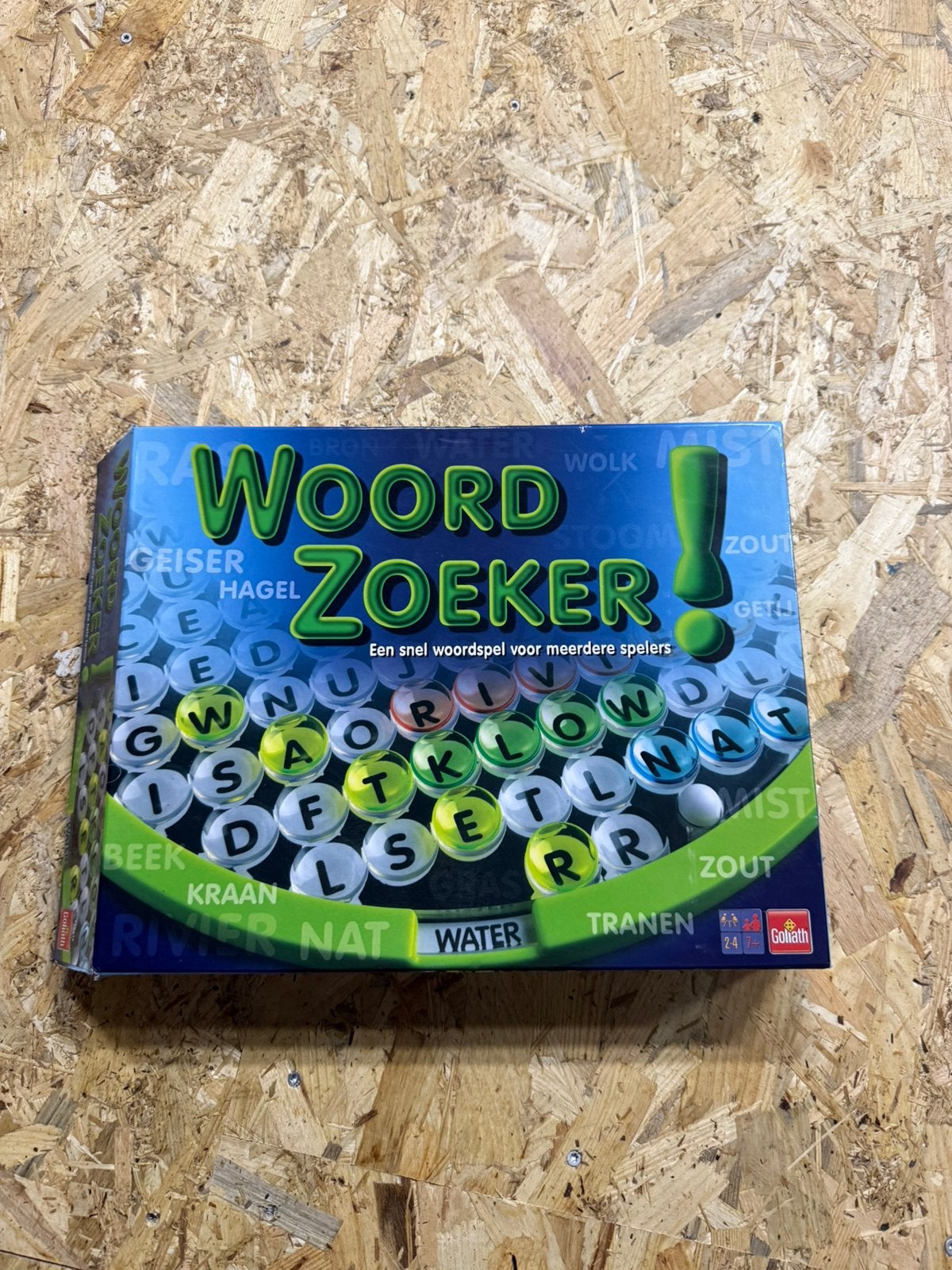 Woordzoeker, Drie of vier spelers, Ophalen of Verzenden, Zo goed als nieuw
