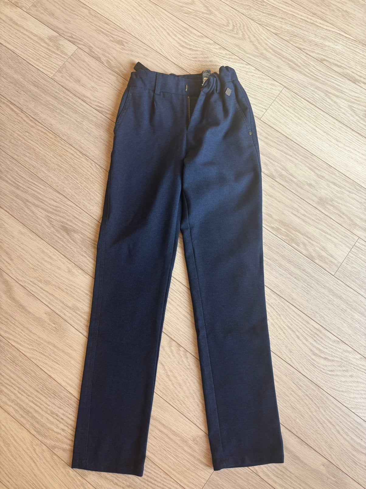 Blauwe broek Vingino, Kinderen en Baby's, Kinderkleding | Maat 152, Verzenden, Gebruikt, Jongen, Broek