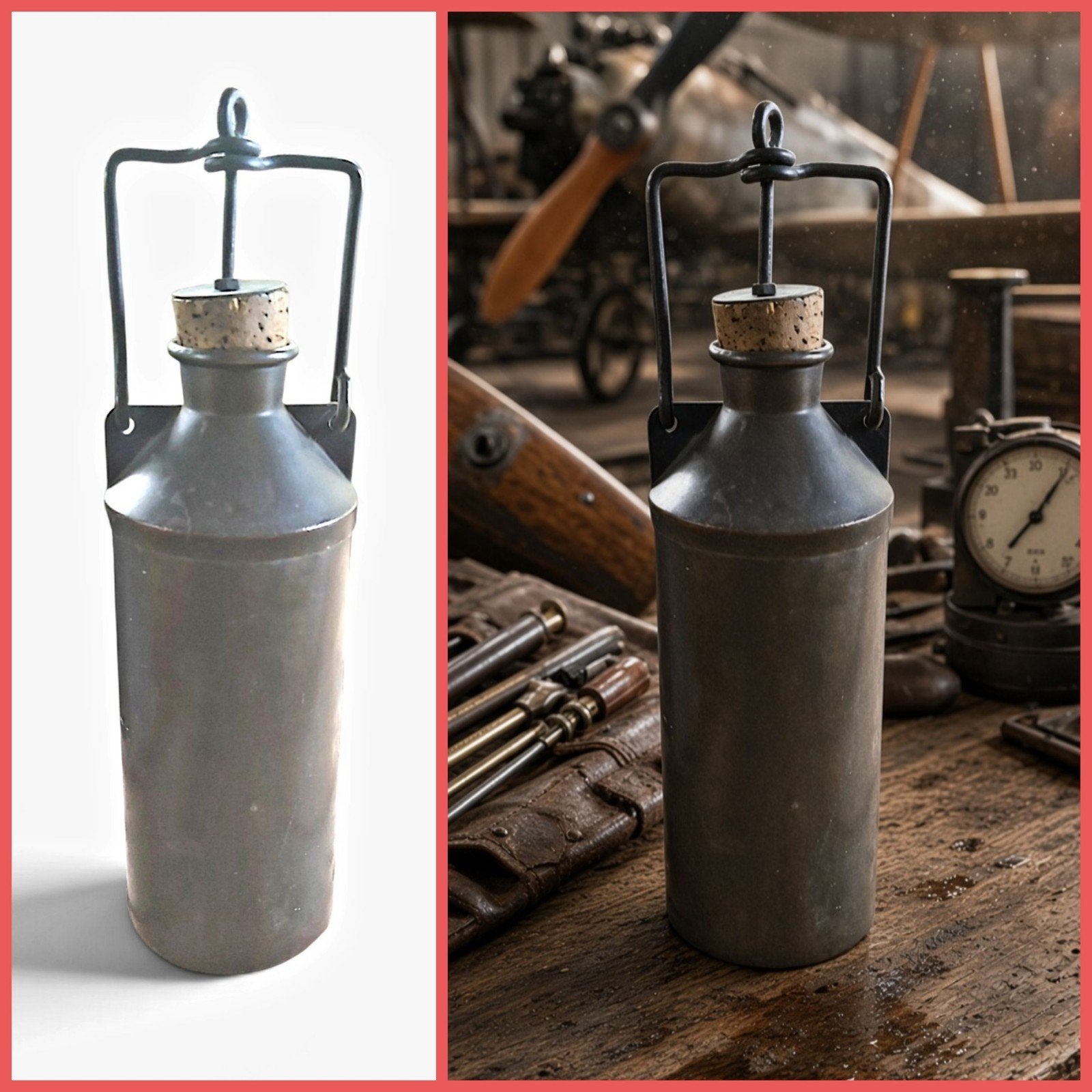 Échantillonneur de carburant aviation – Bronze – Époque WW1, Enlèvement ou Envoi