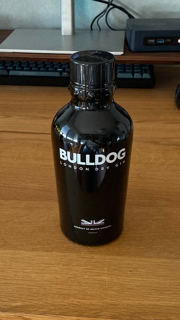 Bulldog dry gin 70cl *neuve et scellée*, Ophalen of Verzenden