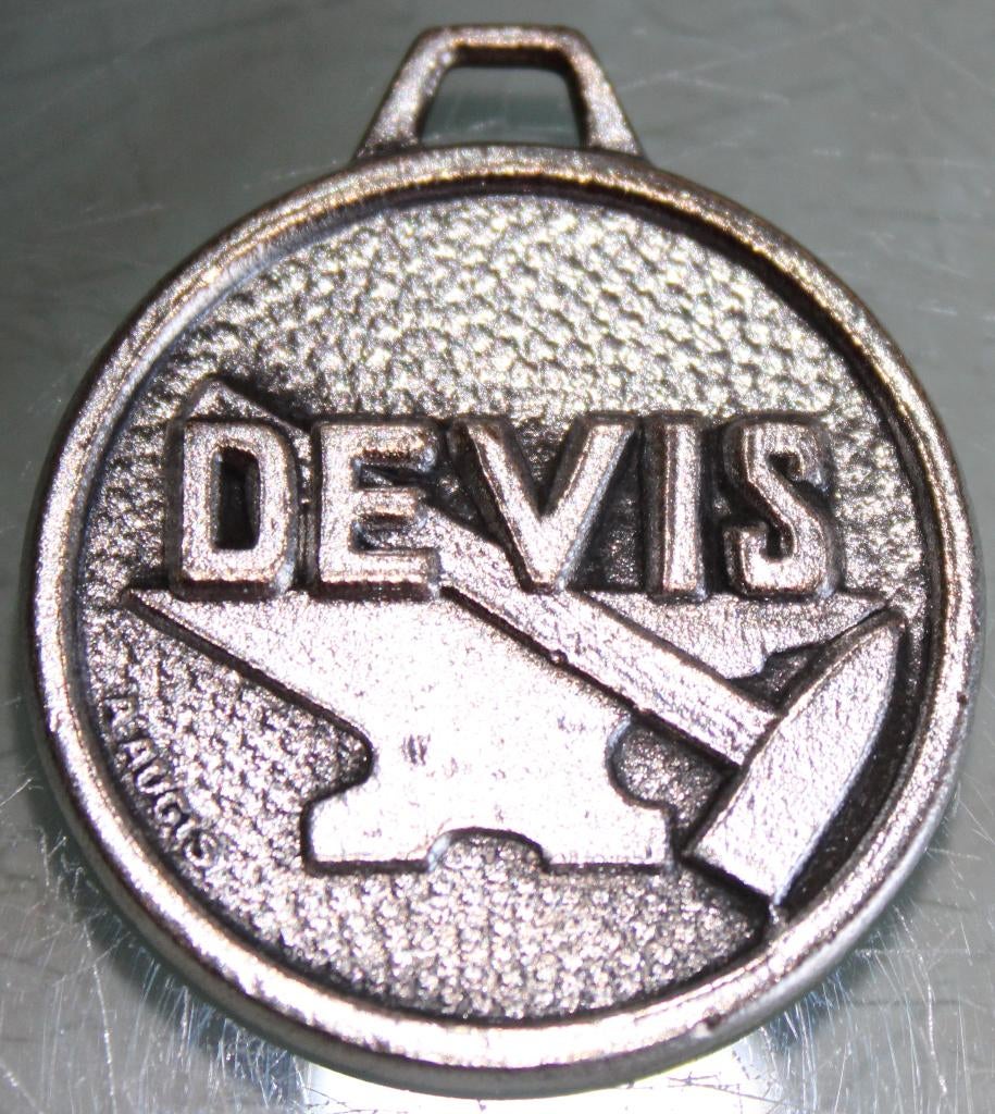 Sleutelhanger - DEVIS ijzerwaren  brussel, Ophalen of Verzenden, Gebruikt, Merk