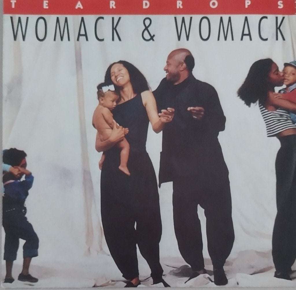 Womack & Womack - Teardrops, Fotohoes, 7 inch, Ophalen of Verzenden, Zo goed als nieuw