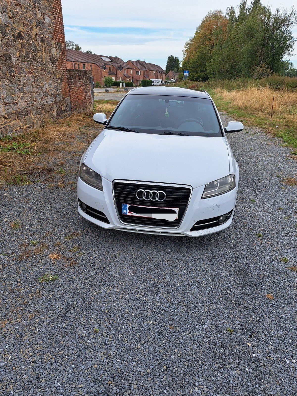 Audi A3 2L TDI Sportback 11/2012, Auto's, Audi, Wit, Leder, 5 deurs, Particulier