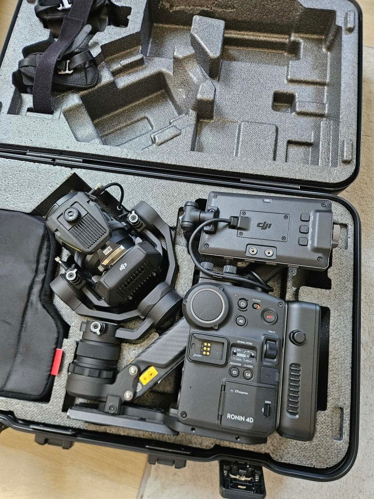 Dji Ronin 4D 6K + accessoires, TV, Hi-fi & Vidéo, Caméscopes numériques, Comme neuf, Caméra, Autres types, Autres marques, Enlèvement
