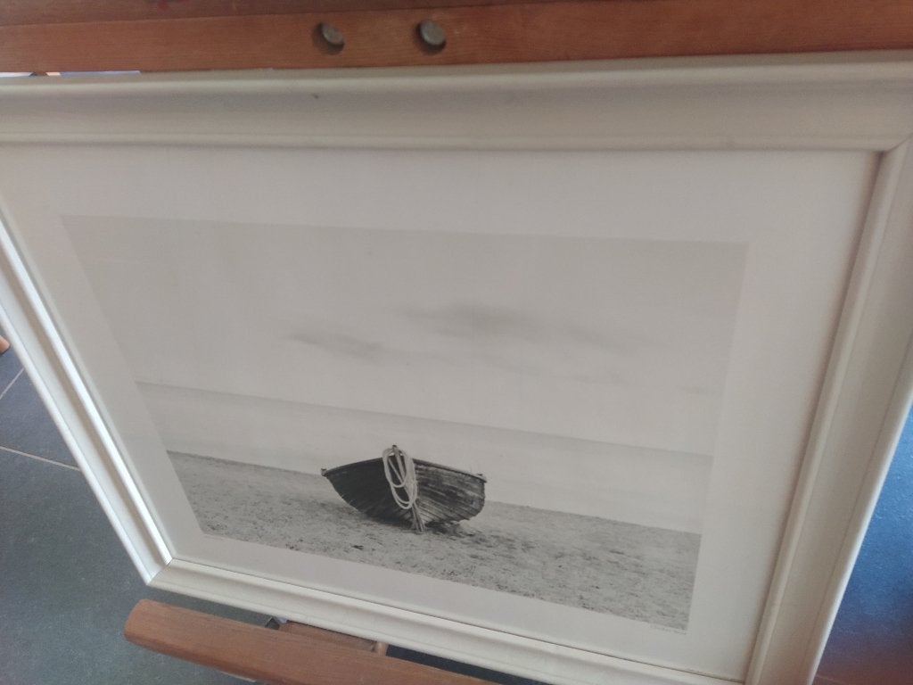 kader - poster - foto Clinker Boat by Joy White, Antiek en Kunst, Ophalen, Foto