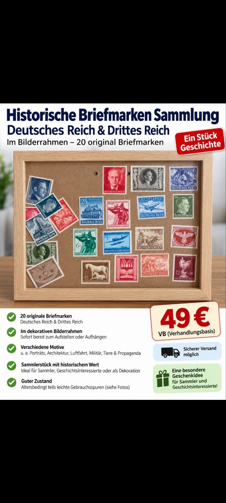timbre de l'Empire allemand, Enlèvement ou Envoi