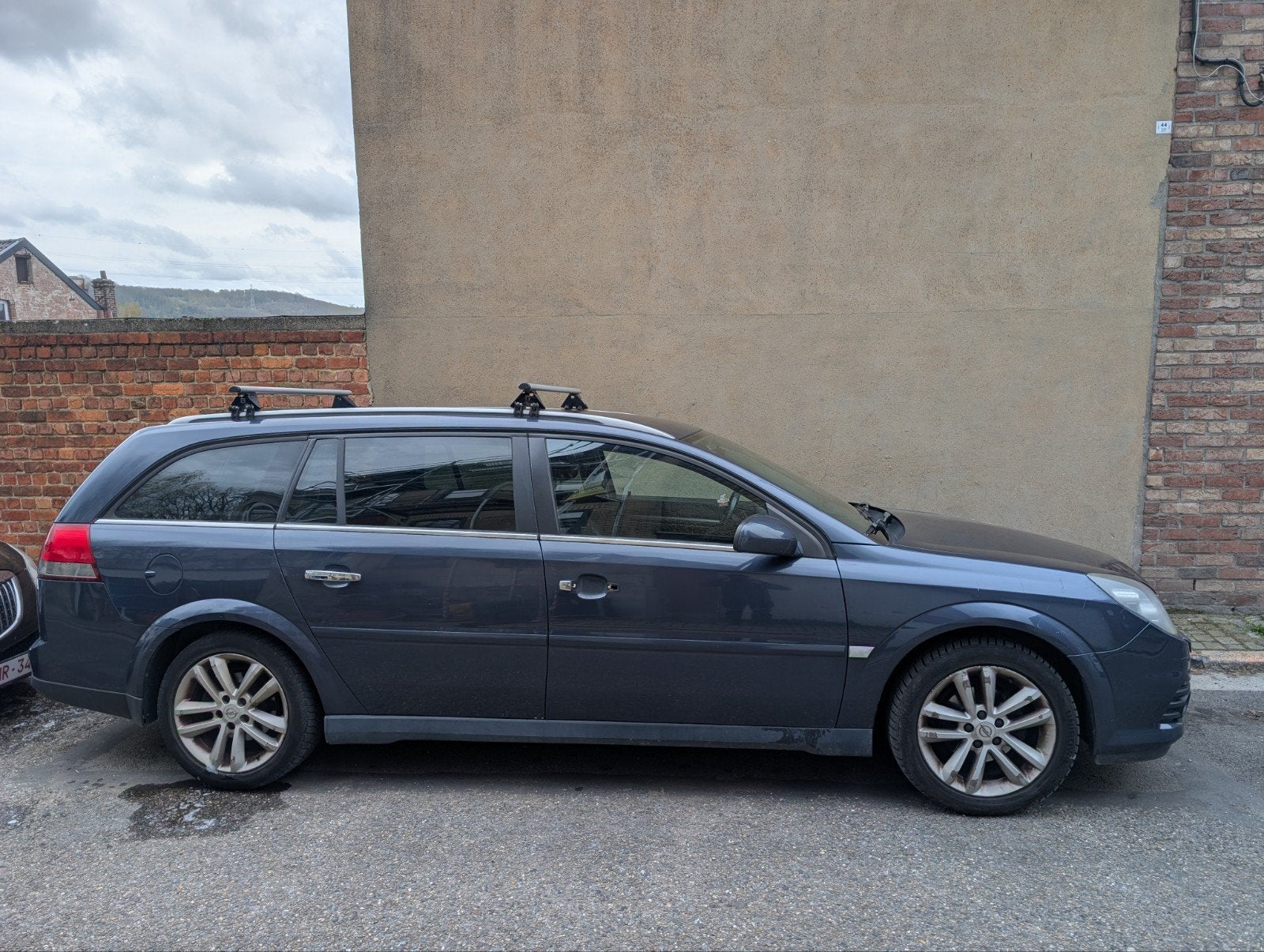 Opel Vectra stationwagen 2008, Automaat, Zwart, Vectra, Leder