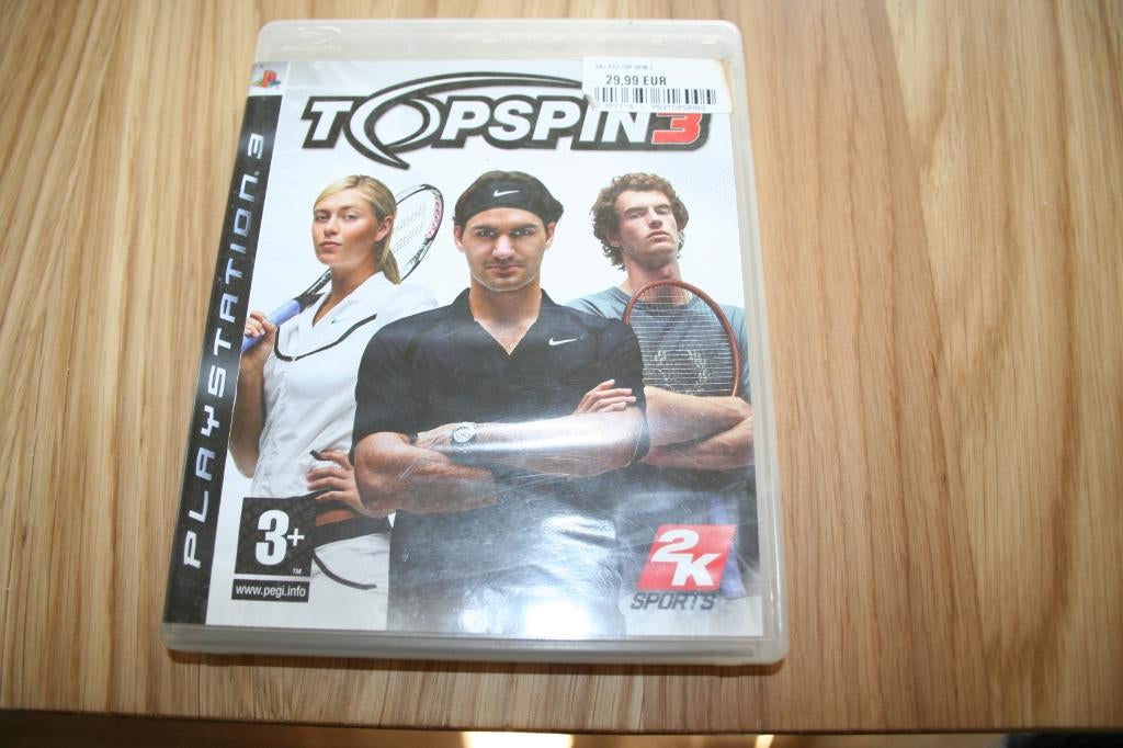 PS3 spel Topspin 3, Ophalen of Verzenden, Gebruikt, Sport