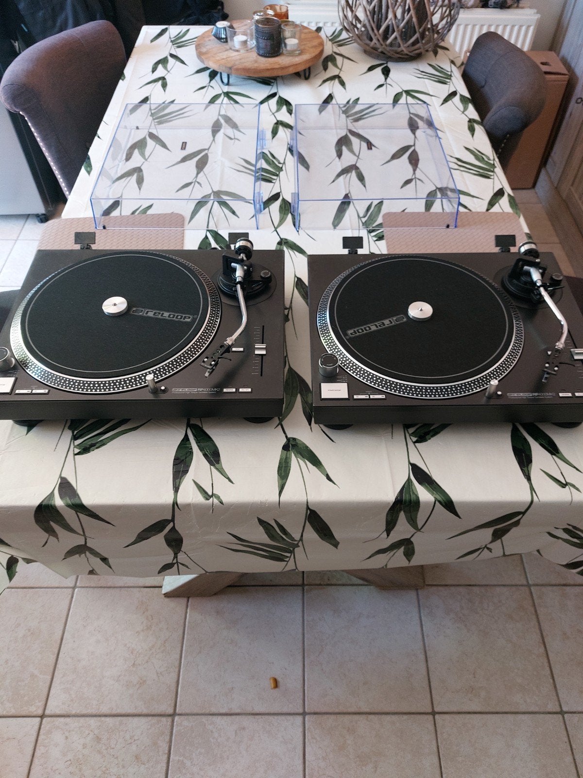 2X Reloop : RP4000MK2 high turntable system DJ Draaitafel, Ophalen, Nieuw, Draaitafel, Reloop