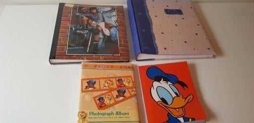 set van 4 foto-albums, Audio, Tv en Foto, Fotoalbums en Accessoires, Ophalen, Nieuw, Fotoalbum