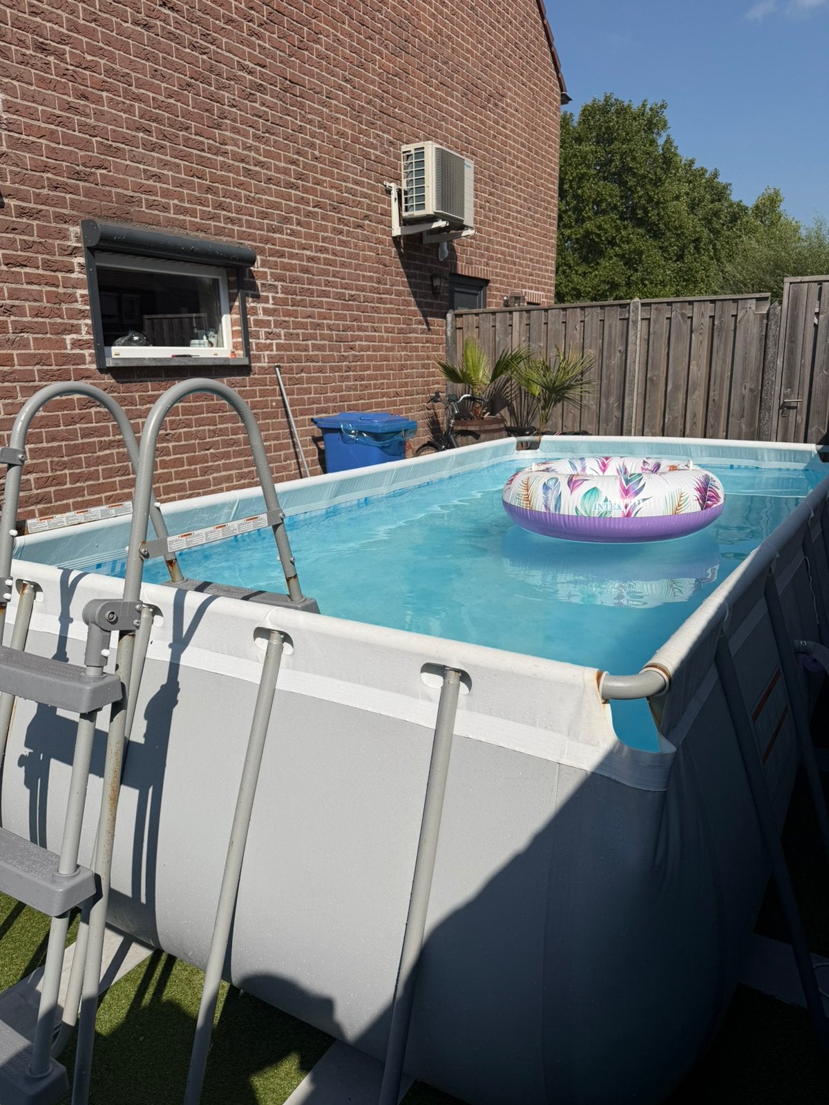 Bestway zwembad 400x200x100, Ophalen, Zo goed als nieuw