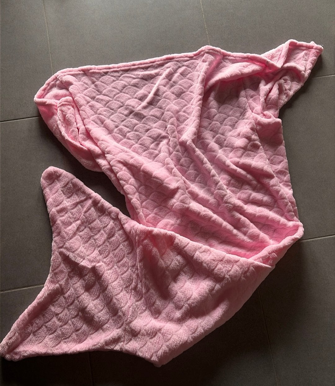 Couverture queue de sirène, Enlèvement, Comme neuf, Rose