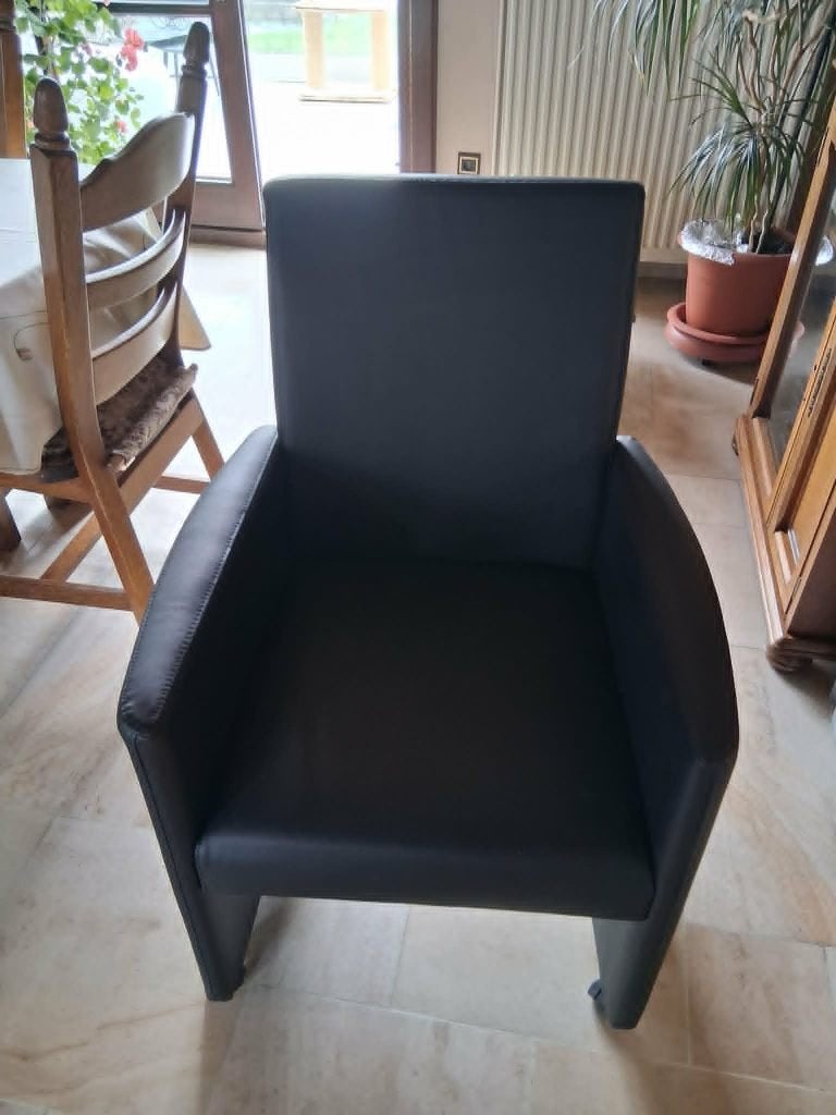 lederen zeteltje, Moins de 75 cm, Comme neuf, Enlèvement, 50 à 75 cm