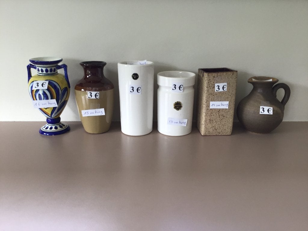 9 magnifiques vases pour seulement 3 euros par vase, Maison & Meubles, Enlèvement ou Envoi, Comme neuf