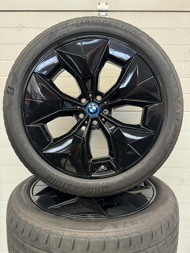DEMO 20’’ bmw X3 ix3 VELGEN ZOMERBANDEN TPMS DEMO SET 843 BL, Auto-onderdelen, Banden en Velgen, -, -, Banden en Velgen, Ophalen of Verzenden