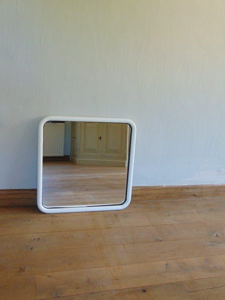 Miroir des années 70, Maison & Meubles, Accessoires pour la Maison | Miroirs, Moins de 100 cm, Enlèvement, 50 à 75 cm, Carré