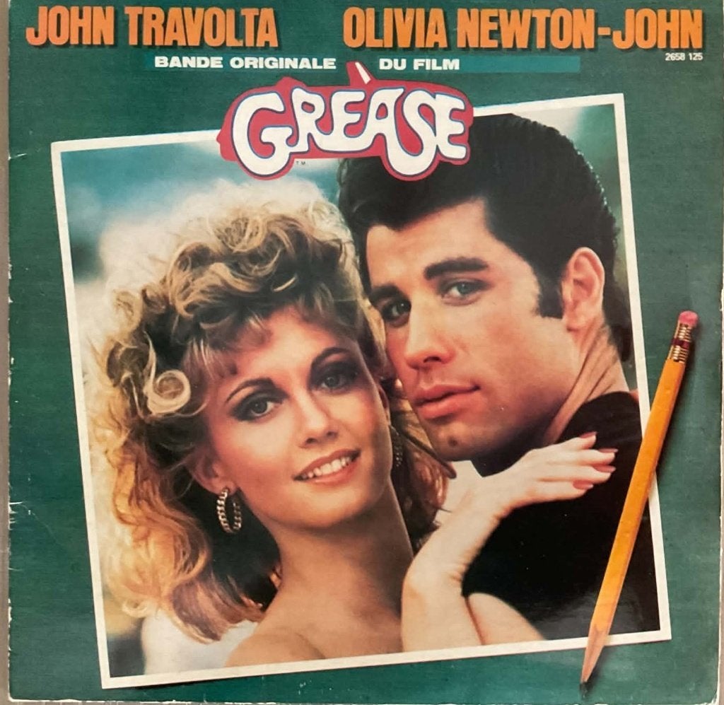 2lp - "GREASE", Enlèvement ou Envoi, Double LP, Compilation, Comme neuf