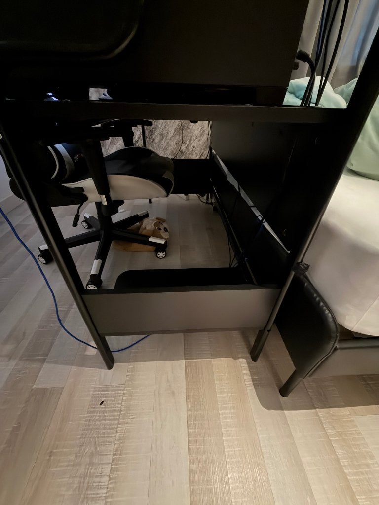 Game bureau, Bureau gaming, Utilisé, IKEA, Bois