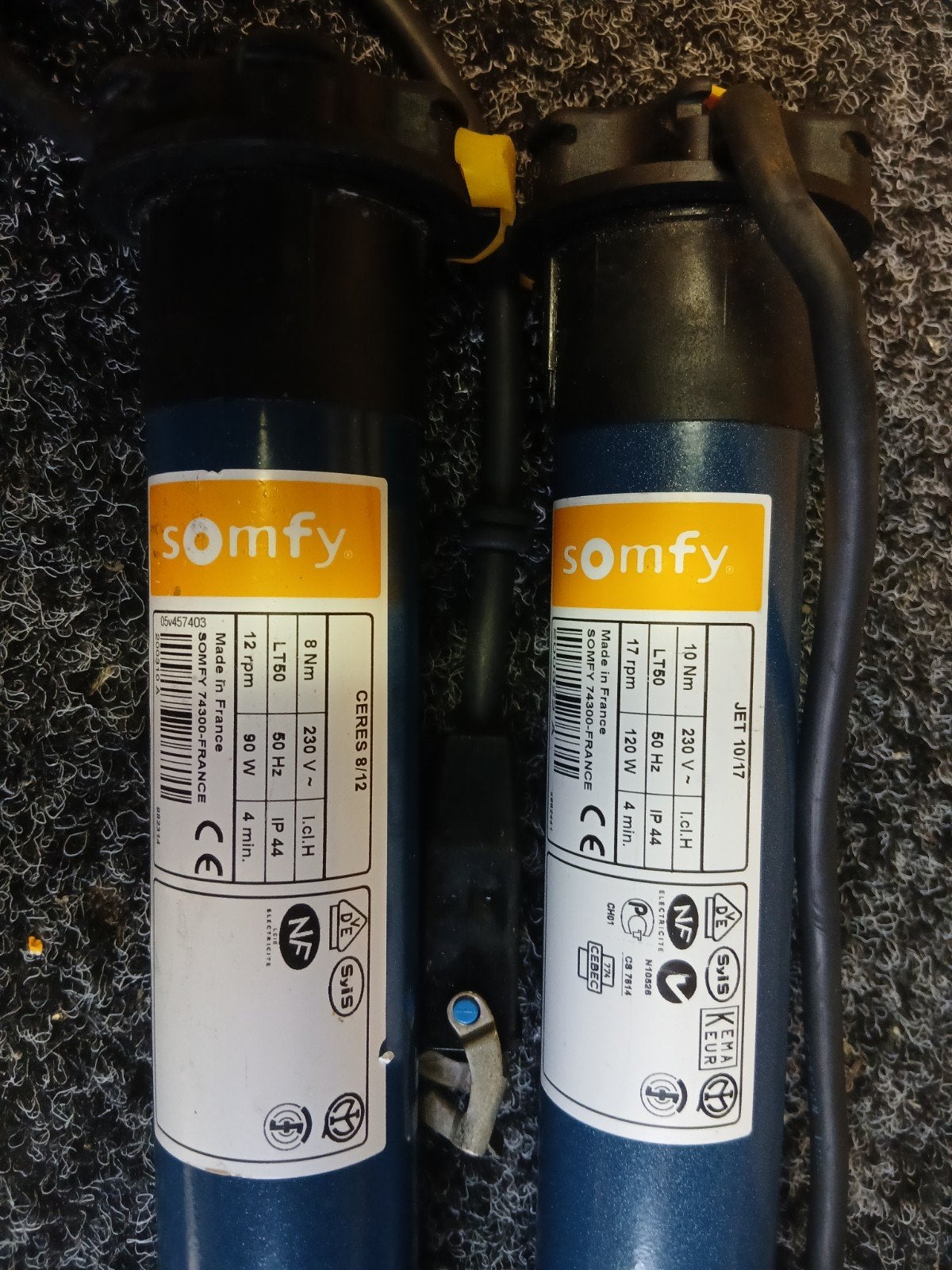 somfy motoren ceres 8/12 jet 10/17., Doe-het-zelf en Bouw, Rolluiken, Ophalen of Verzenden