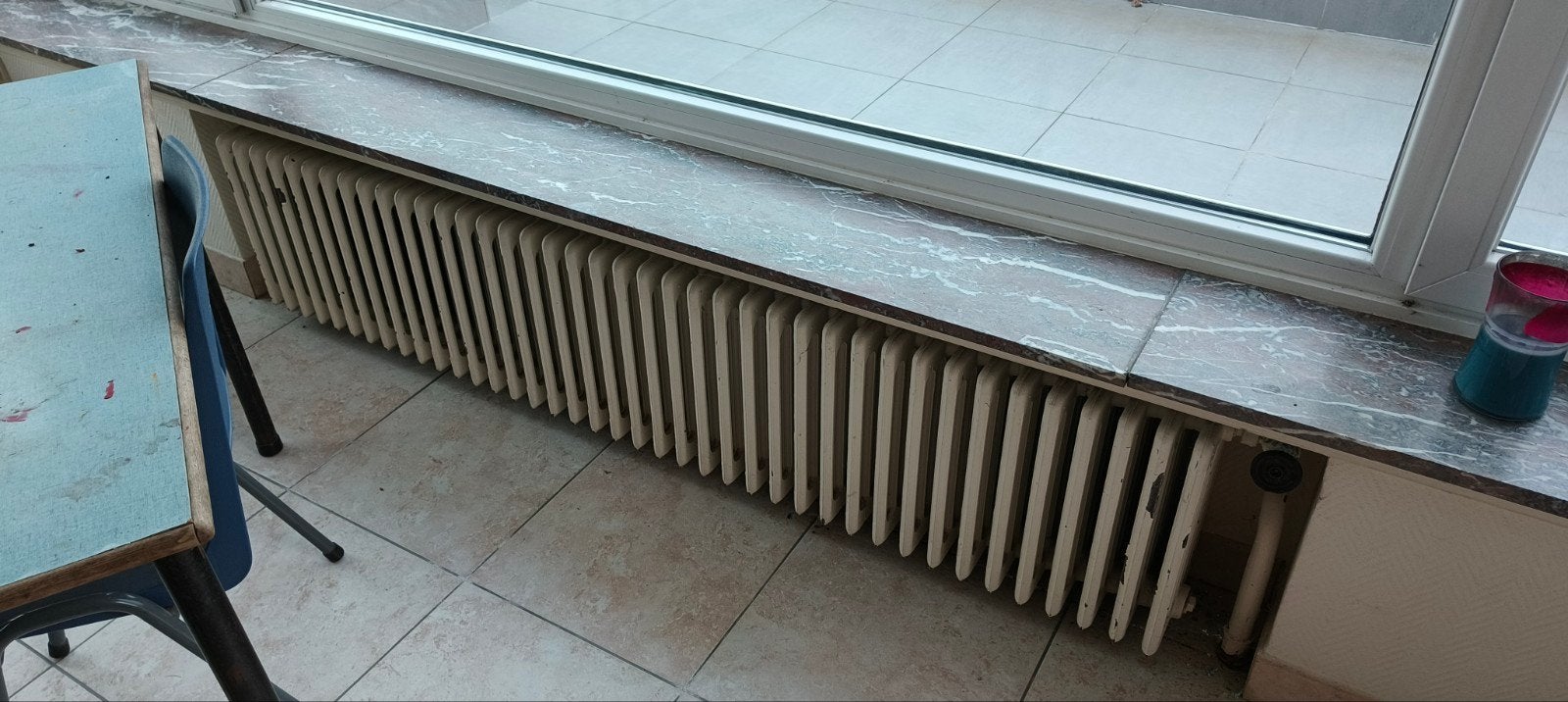11 gietijzeren radiatoren, Ophalen, Gebruikt, Radiator