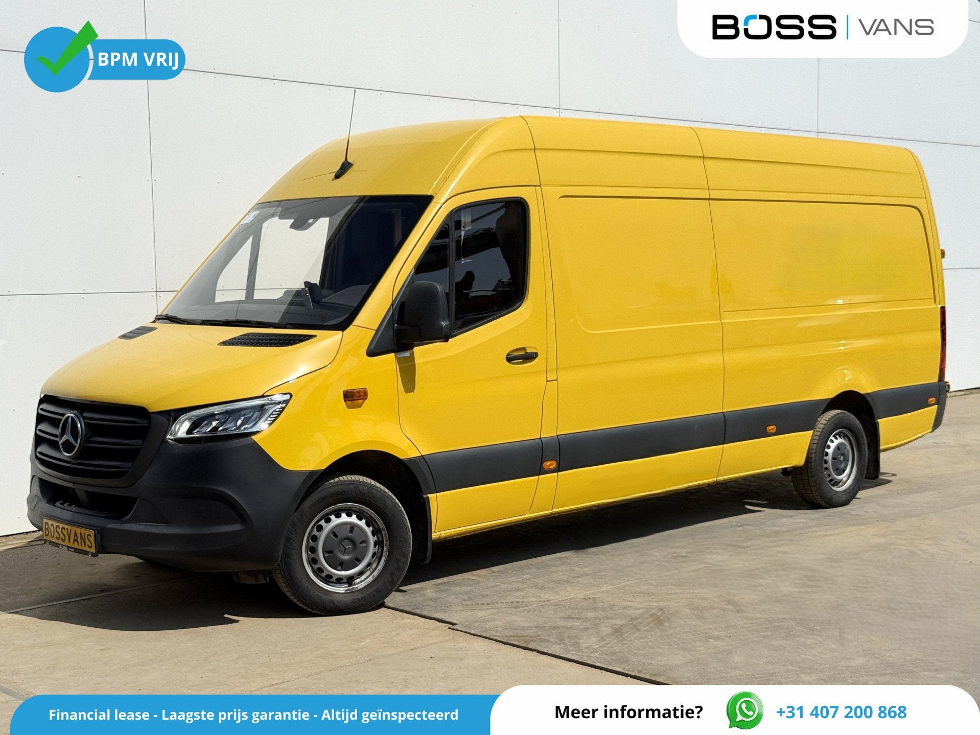 Mercedes-Benz Sprinter 315 1.9 CDI Pakketbus L3H2 Tussenscho, Achterwielaandrijving, Gebruikt, 110 kW, 4 cilinders