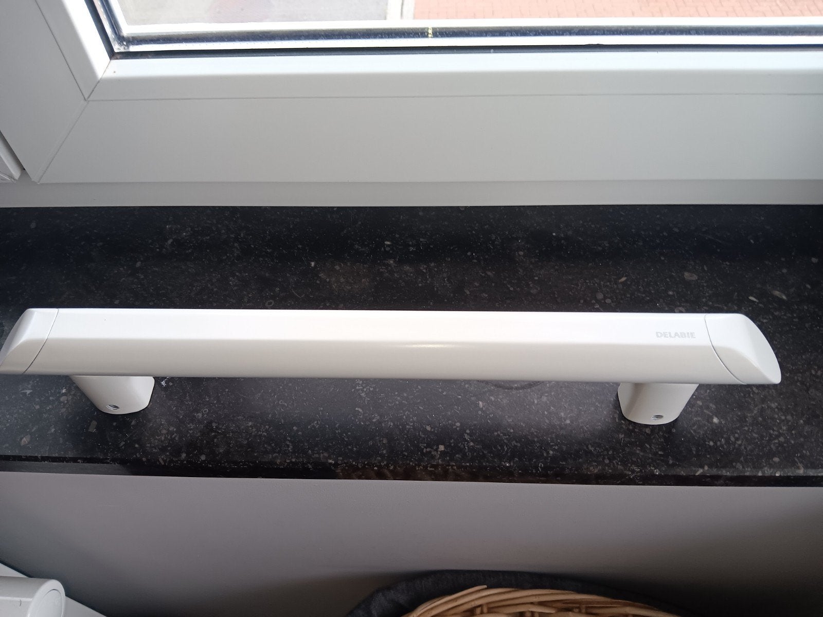 Delabie douchestang 30cm wit, nieuw, 50 euro, Ophalen, Nieuw, Minder dan 50 cm, Overige typen
