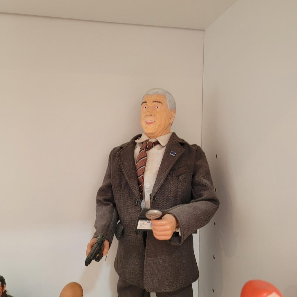 1/6 Frank Drebin Leslie Nielsen aangepaste figuur, Ophalen of Verzenden