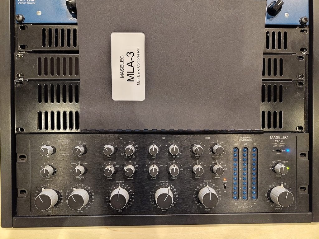Maselec MLA-3 Mastering Compressor, Audio, Tv en Foto, Professionele apparaten, Ophalen, Gebruikt, Audio