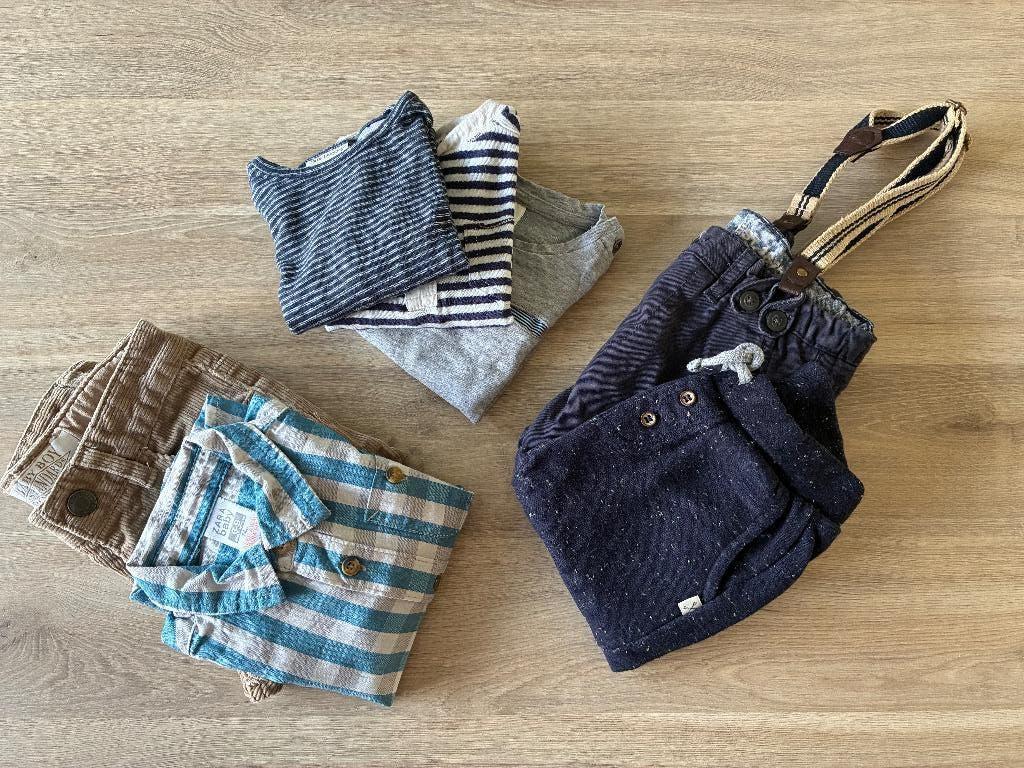 Zara BabyBoy pakketje 7 stuks (3-6m, 68cm en 6-9m, 74cm), Kinderen en Baby's, Ophalen, Gebruikt, Overige maten