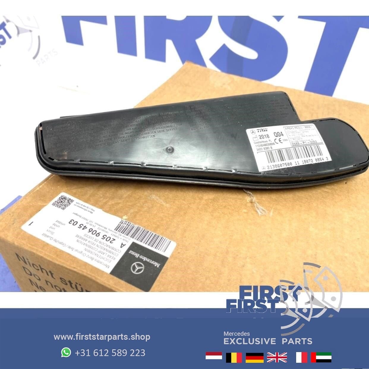 W213 S213 STOELAIRBAG Mercedes E Klasse STOEL AIRBAG 2016-20, Utilisé, -, -, Enlèvement ou Envoi