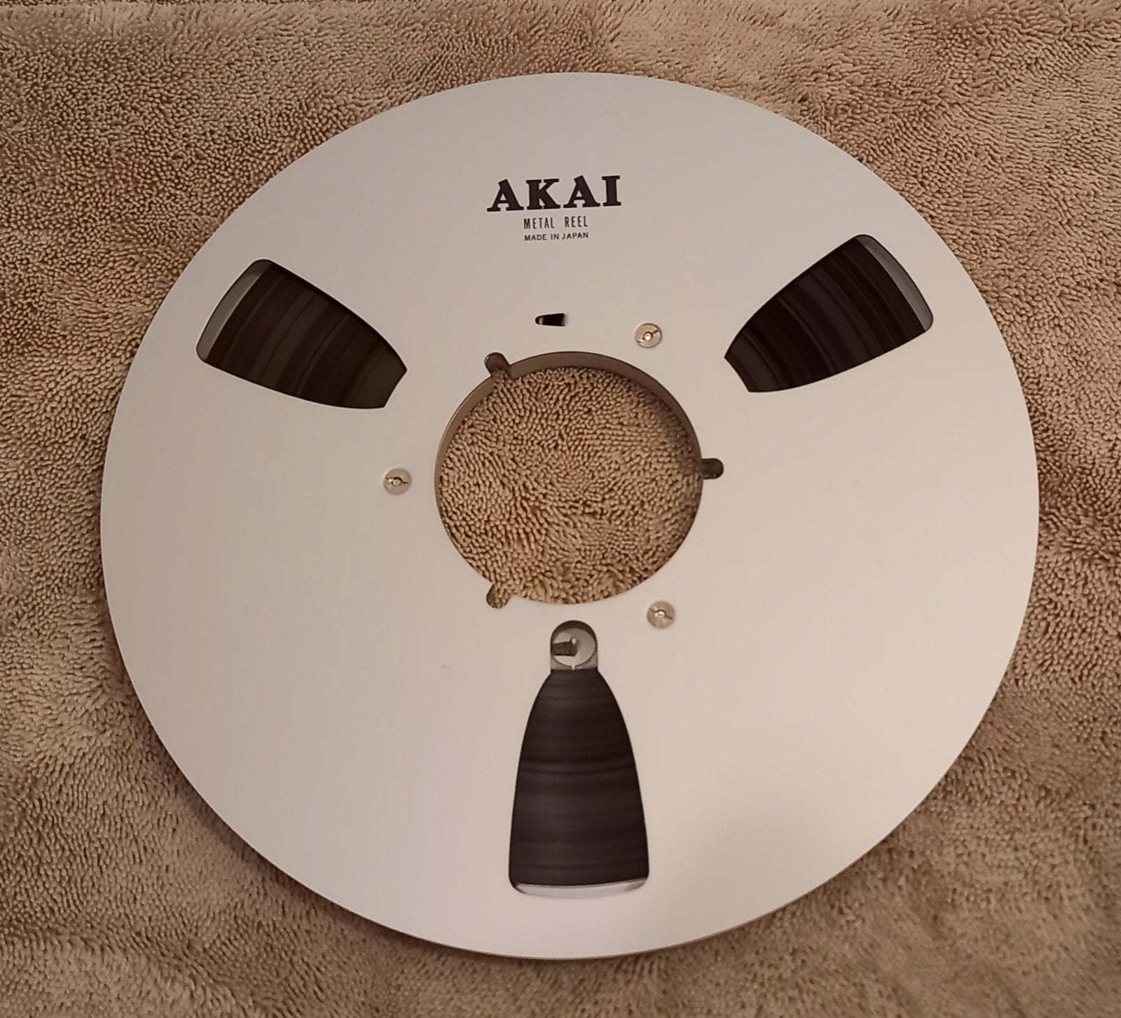 akai reel to reel alu spoel groot model, TV, Hi-fi & Vidéo, Enregistreurs audio, Enlèvement ou Envoi, Pièce