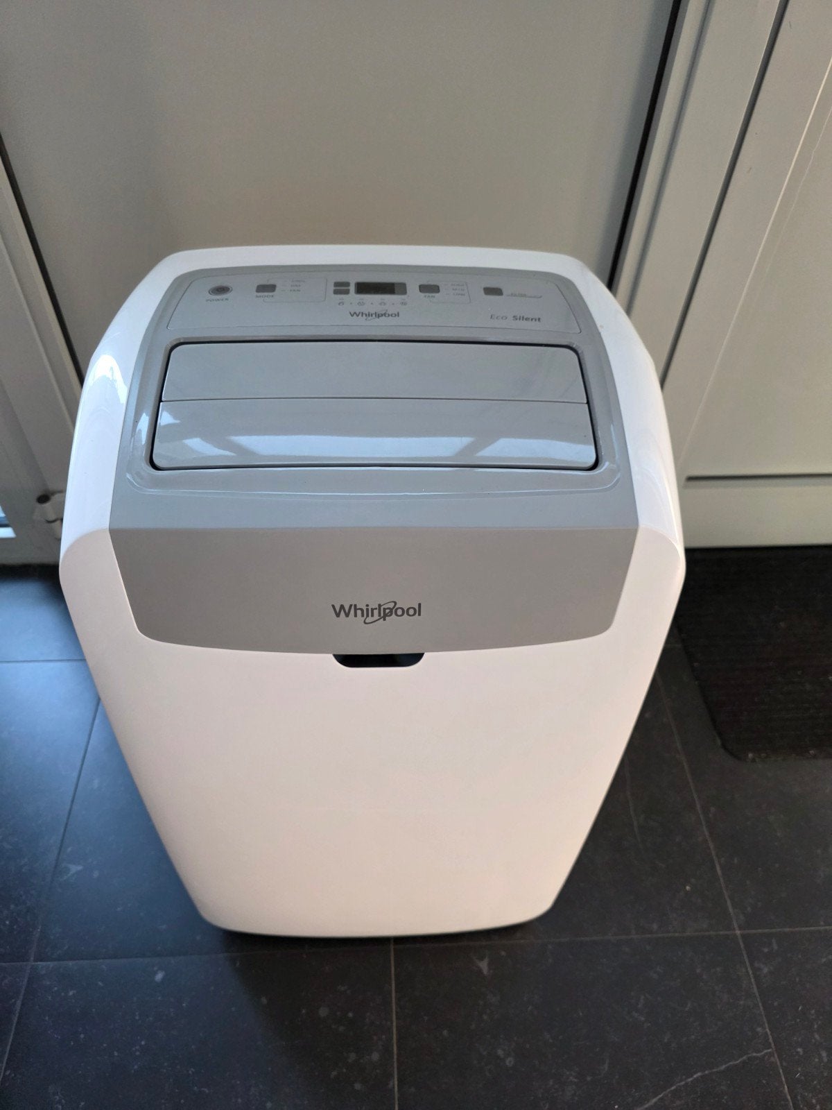 Whirpool mobiele airco, Elektronische apparatuur, Ophalen, Zo goed als nieuw, Koelen en Ontvochtigen, Afstandsbediening