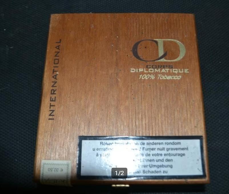 OUDE CIGAREN DOOS CD, Ophalen of Verzenden