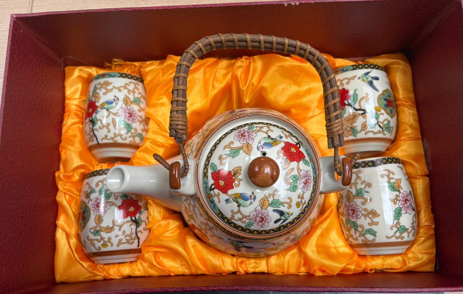 Chinees thee setje, Ophalen