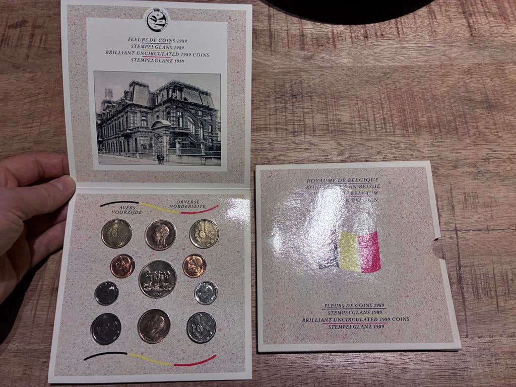 FDC Set année 1989 Franc belge, Enlèvement ou Envoi, Série