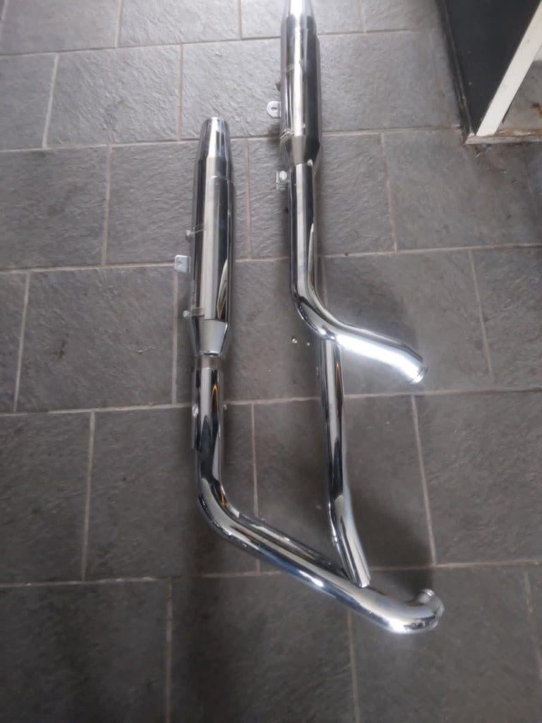 onderdelen harley davidson uitlaten, Motoren, Ophalen, Gebruikt